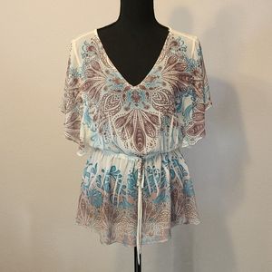 Wrangler Wrancher Shirts Western Blouse (Size Small)